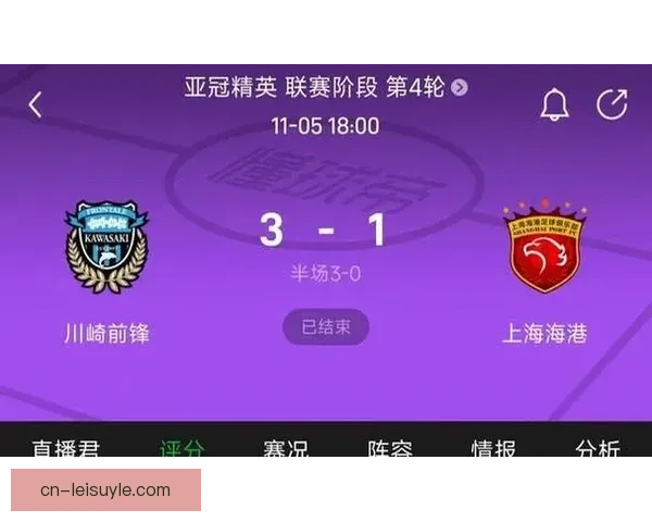 亚冠精英海港战平蔚山垫底出局